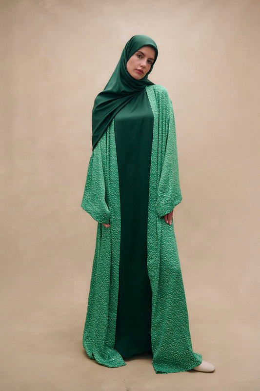 Emerald Grace Luxury Abaya