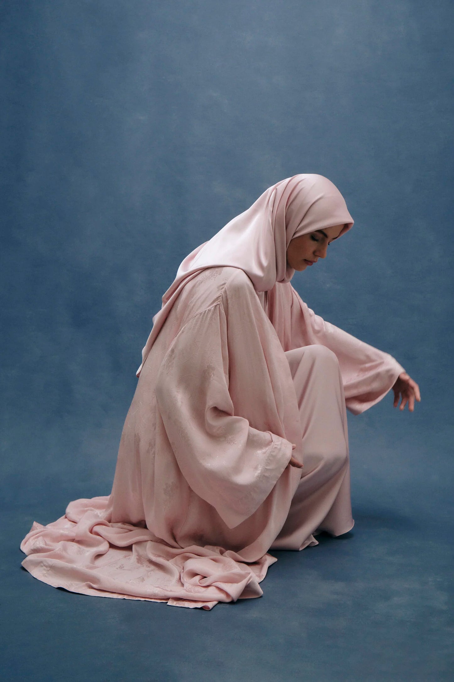 Rose Veil Luxe Abaya